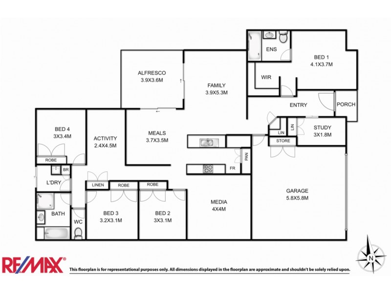 14 Barwick Street, Westbrook QLD 4350 Floorplan