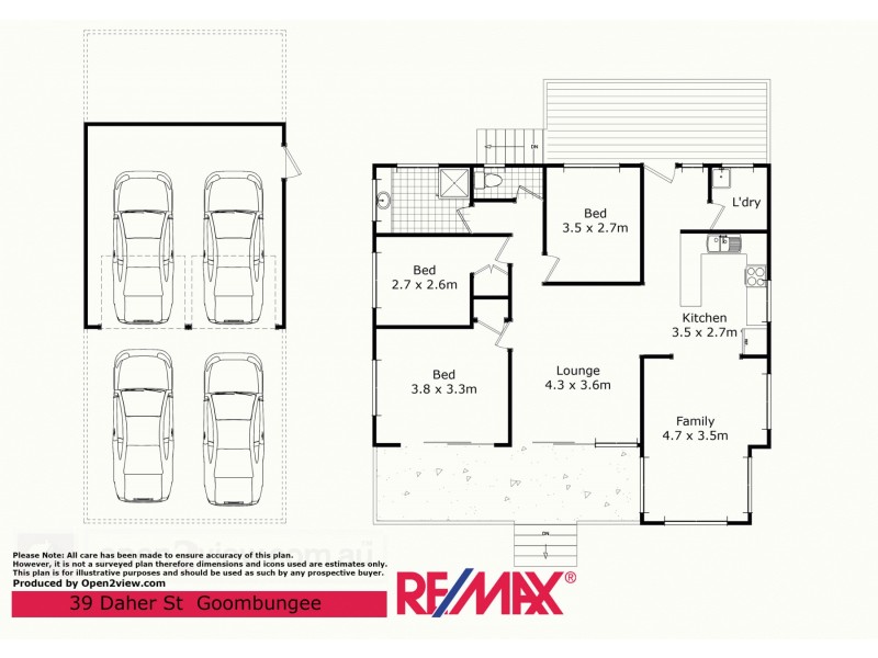 39 Daher Street, Goombungee QLD 4354 Floorplan