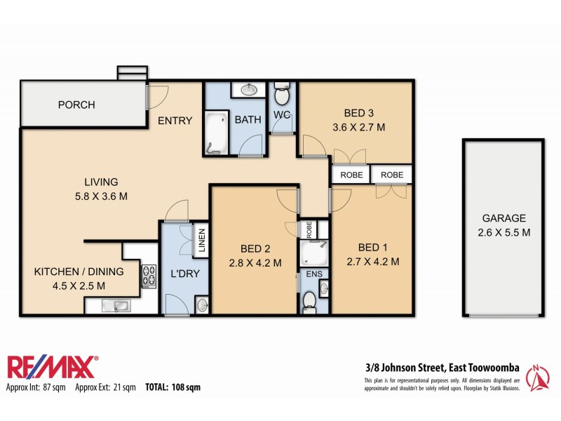 3/8 Johnson Street, East Toowoomba QLD 4350 Floorplan