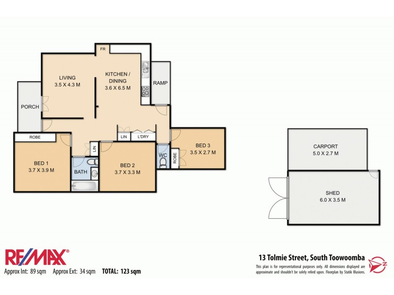 13 Tolmie Street, South Toowoomba QLD 4350 Floorplan