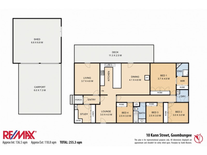 10 Kann Street, Goombungee QLD 4354 Floorplan