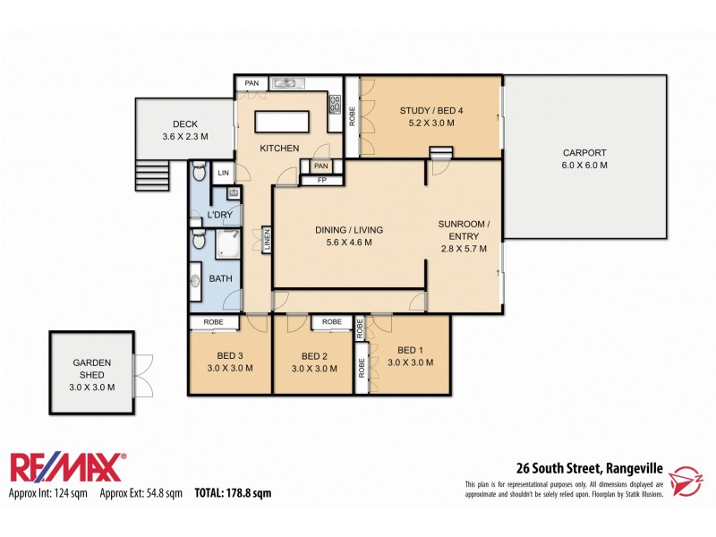 26 South Street, Rangeville QLD 4350 Floorplan