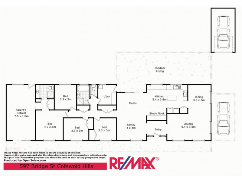 597 Bridge Street, Cotswold Hills QLD 4350 Floorplan