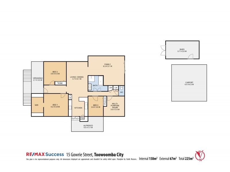 15 Gowrie Street, Toowoomba City QLD 4350 Floorplan