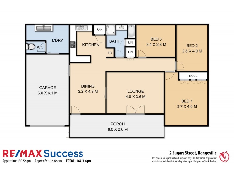 2 Sugars Street, Rangeville QLD 4350 Floorplan