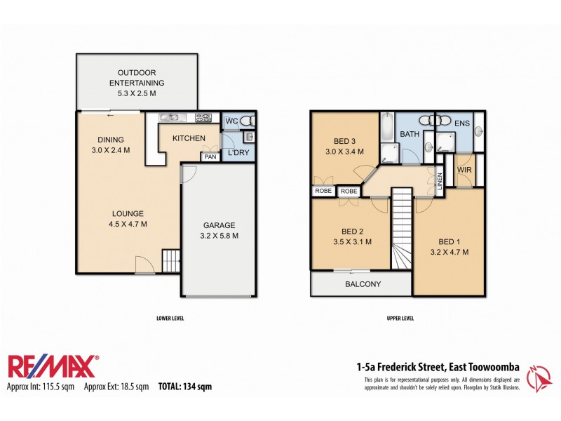 1/5A Frederick Street, East Toowoomba QLD 4350 Floorplan