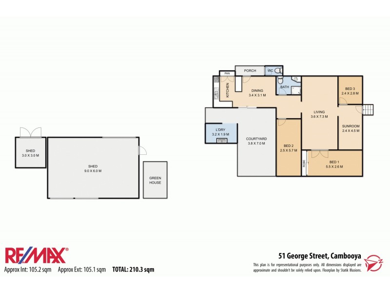 51 George Street, Cambooya QLD 4358 Floorplan