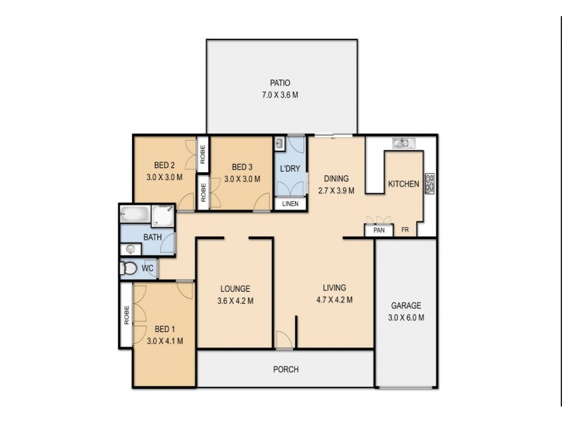 12 Ware Court, Darling Heights QLD 4350 Floorplan