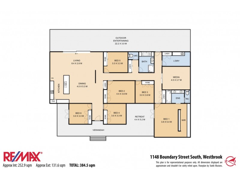 1148 Boundary Road South, Westbrook QLD 4350 Floorplan