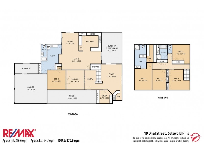 19 Dhal Street, Cotswold Hills QLD 4350 Floorplan