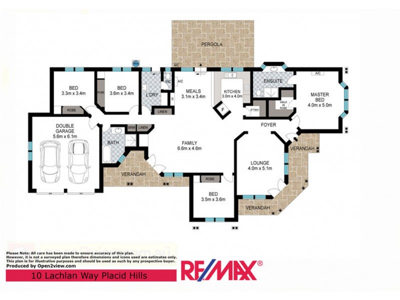 10 Lachlan Way, Placid Hills QLD 4343 Floorplan