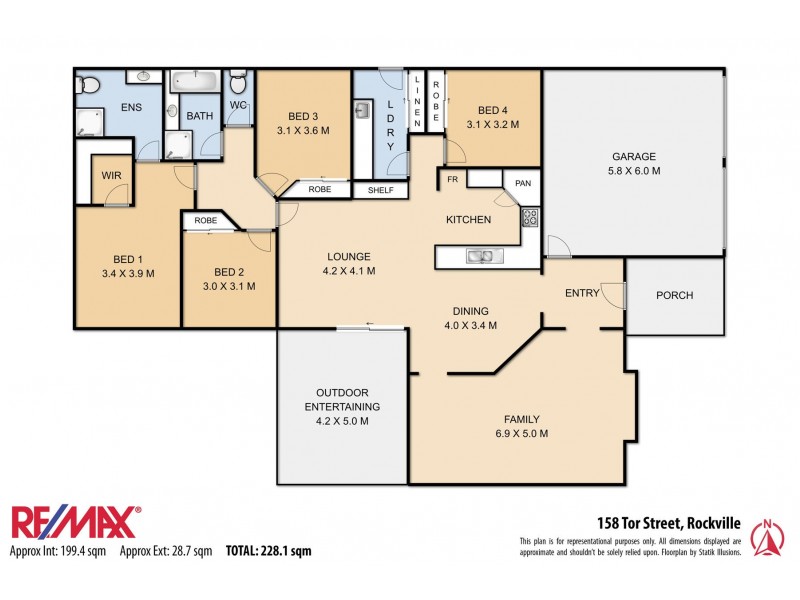 158 Tor Street, Rockville QLD 4350 Floorplan