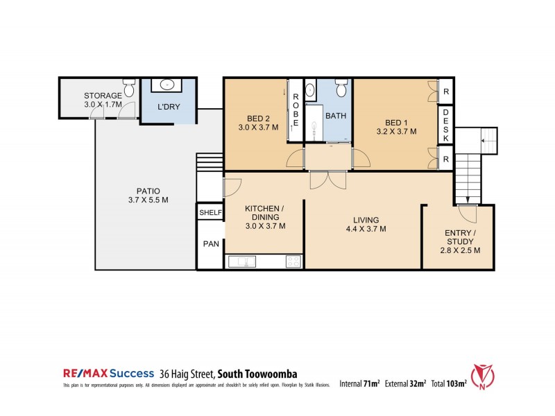 36 Haig Street, South Toowoomba QLD 4350 Floorplan