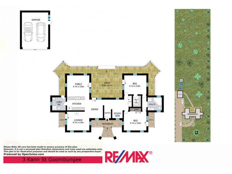 3 Kann Street, Goombungee QLD 4354 Floorplan