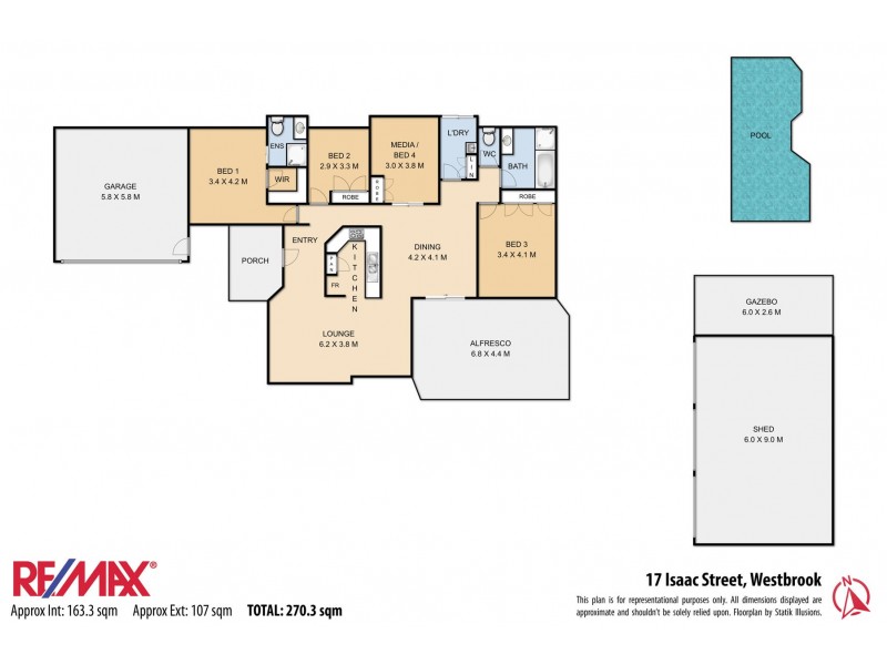 17 Isaac Street, Westbrook QLD 4350 Floorplan