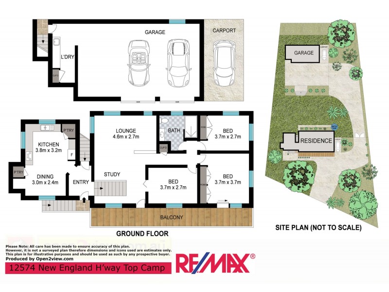 12574 New England Highway, Top Camp QLD 4350 Floorplan