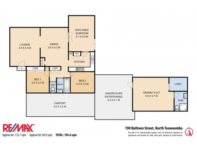 190 Ruthven Street, North Toowoomba QLD 4350 Floorplan