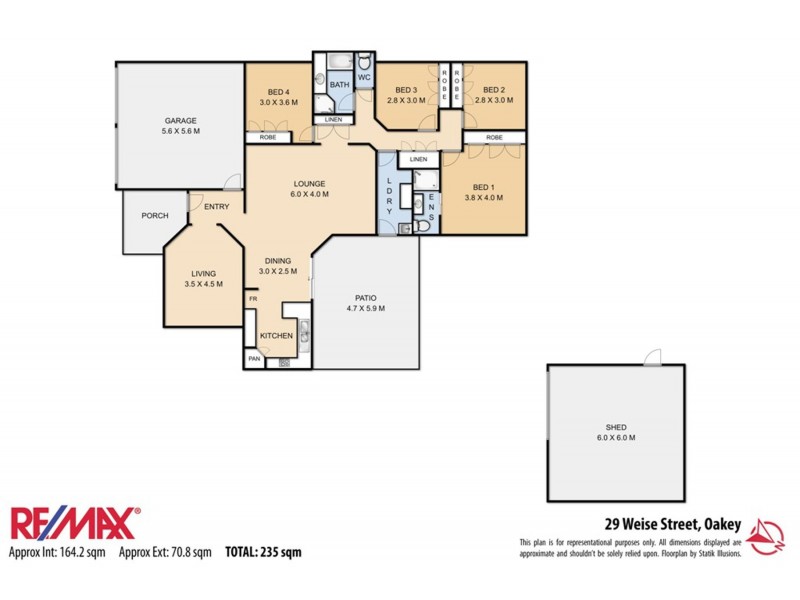 29 Weise Street, Oakey QLD 4401 Floorplan