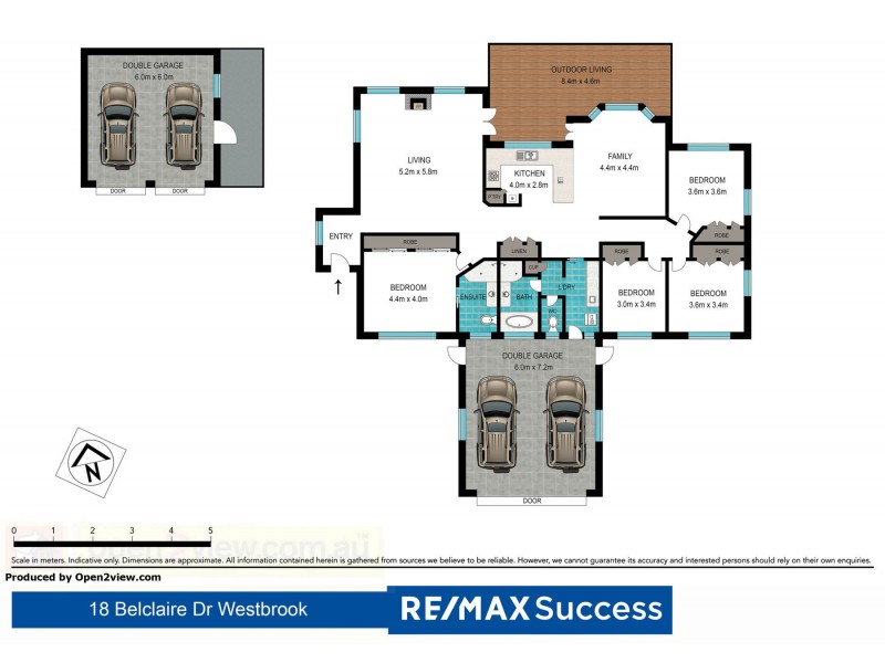 18 Belclaire Drive, Westbrook QLD 4350 Floorplan