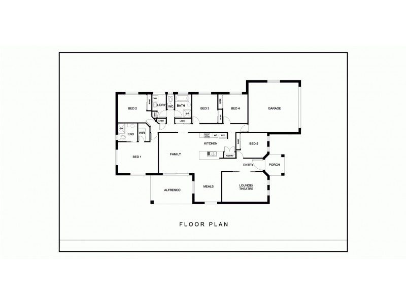 310 Ramsay Street, Middle Ridge QLD 4350 Floorplan