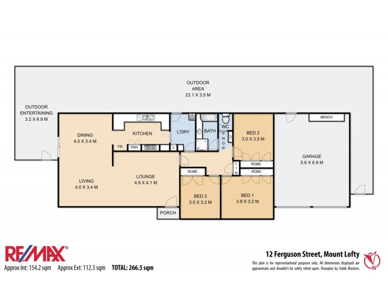 12 Ferguson Street, Mount Lofty QLD 4350 Floorplan