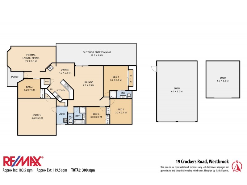 19 Crockers Road, Westbrook QLD 4350 Floorplan