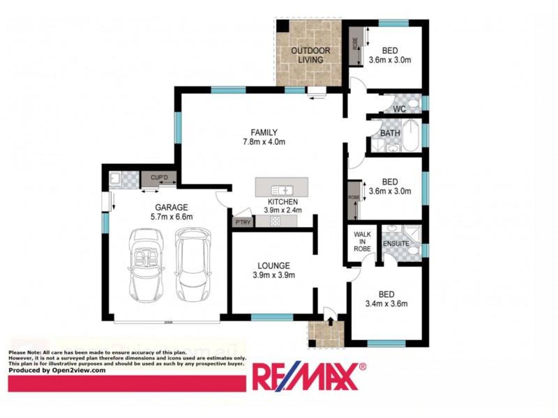 13 Wongalee Place, Cambooya QLD 4358 Floorplan