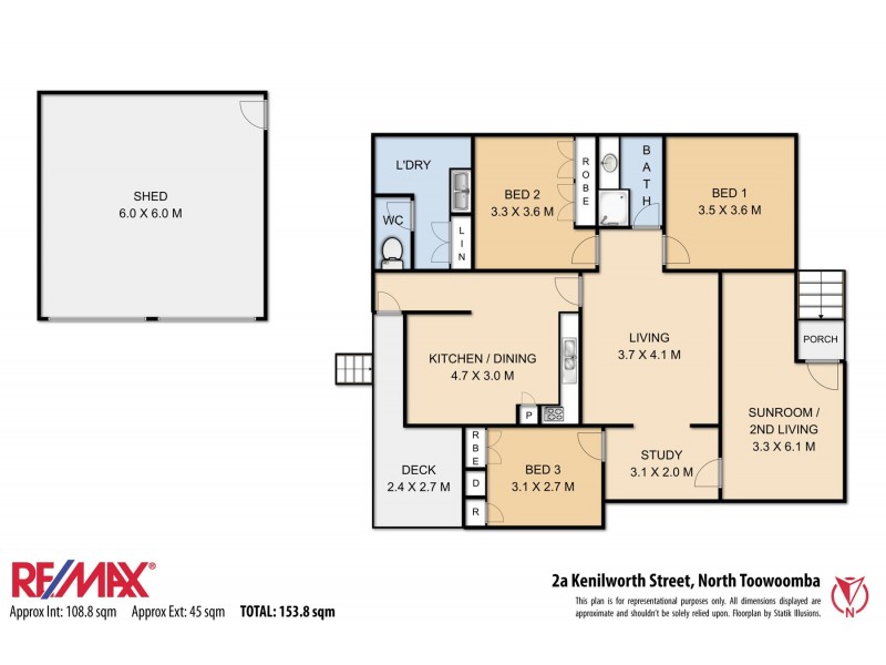 2A Kenilworth Street, North Toowoomba QLD 4350 Floorplan