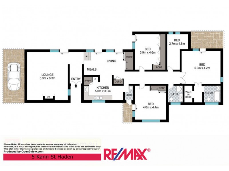 5 Kann Street, Haden QLD 4353 Floorplan