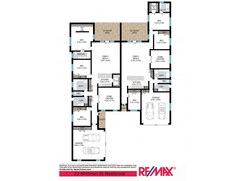 23 Whitman Street, Westbrook QLD 4350 Floorplan