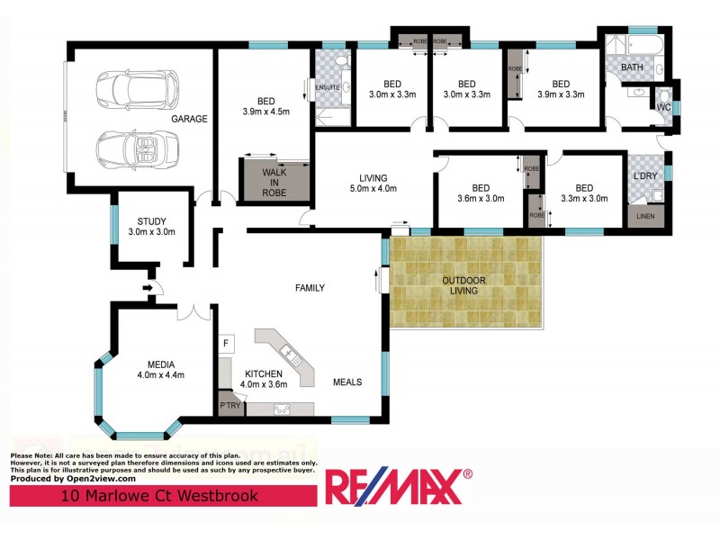 10 Marlowe Court, Westbrook QLD 4350 Floorplan