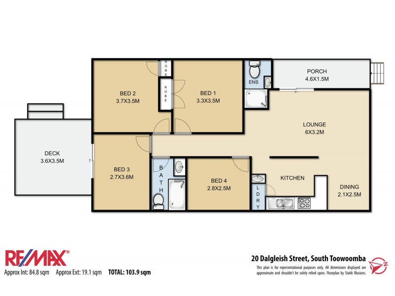 20 Dalgleish Street, South Toowoomba QLD 4350 Floorplan
