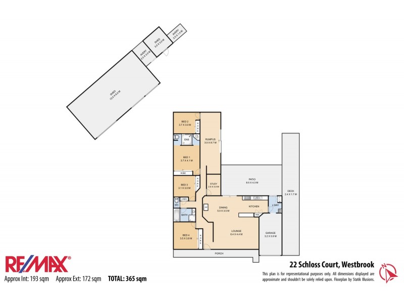 22 Schloss Court, Westbrook QLD 4350 Floorplan