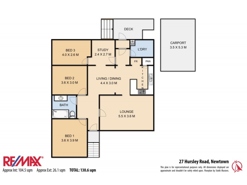 27 Hursley Road, Newtown QLD 4350 Floorplan