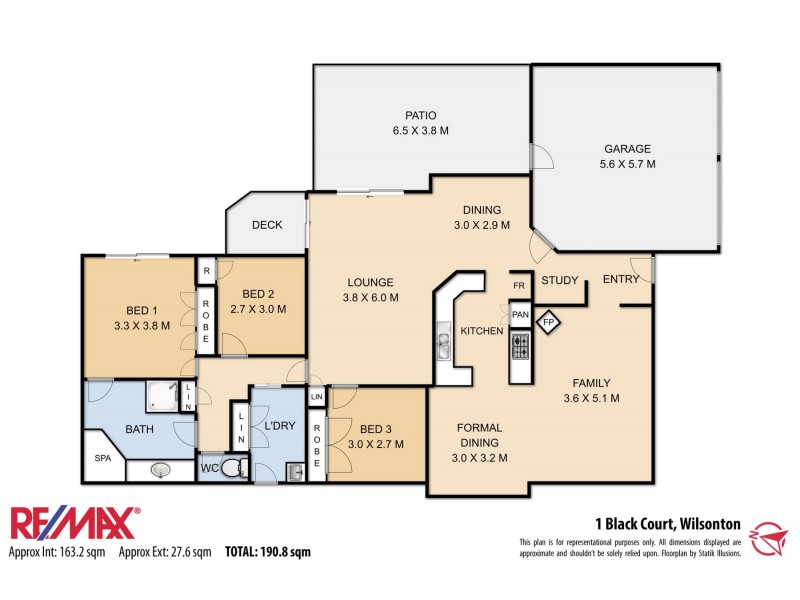 1 Black Court, Wilsonton QLD 4350 Floorplan