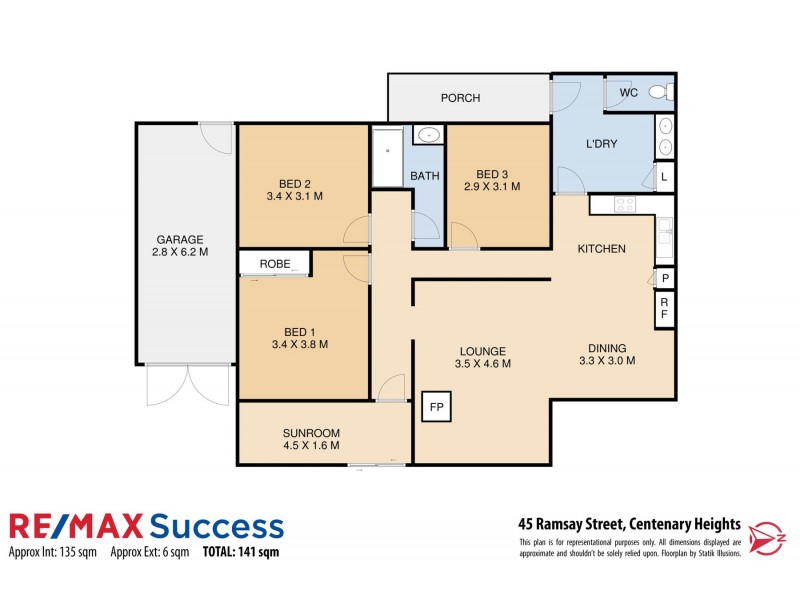 45 Ramsay Street, South Toowoomba QLD 4350 Floorplan
