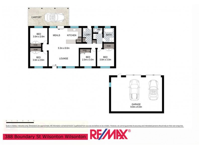 388 Boundary Street, Wilsonton QLD 4350 Floorplan