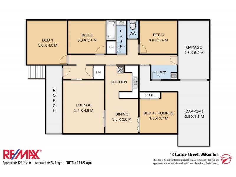 13 Lacaze Street, Wilsonton QLD 4350 Floorplan