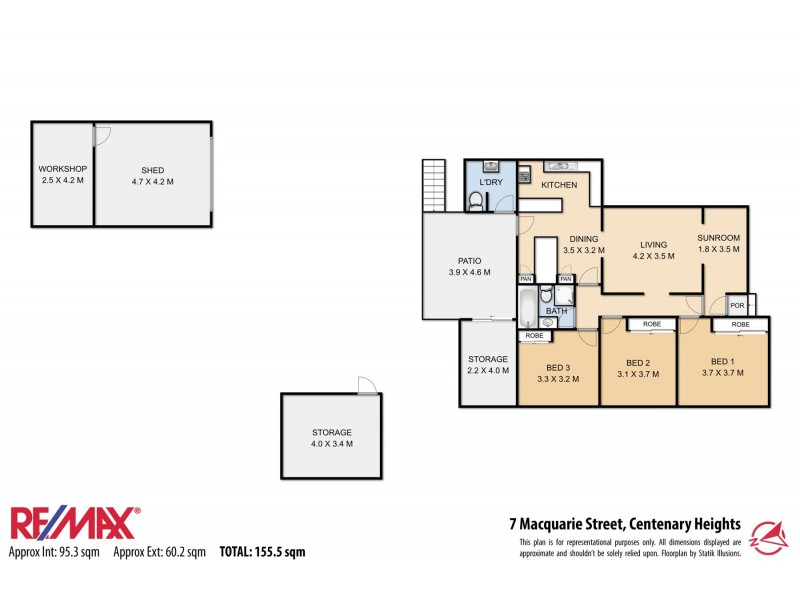 7 Macquarie Street, Centenary Heights QLD 4350 Floorplan