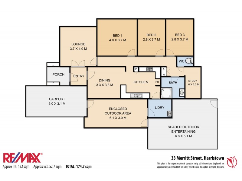 33 Merritt Street, Harristown QLD 4350 Floorplan