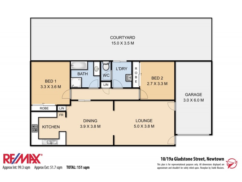 10/19A Gladstone Street, Newtown QLD 4350 Floorplan