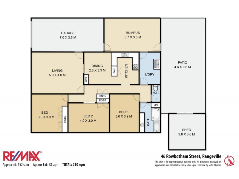 46 Rowbotham Street, Rangeville QLD 4350 Floorplan