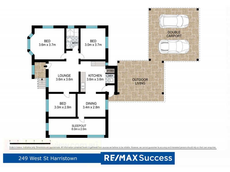 249 West Street, Harristown QLD 4350 Floorplan