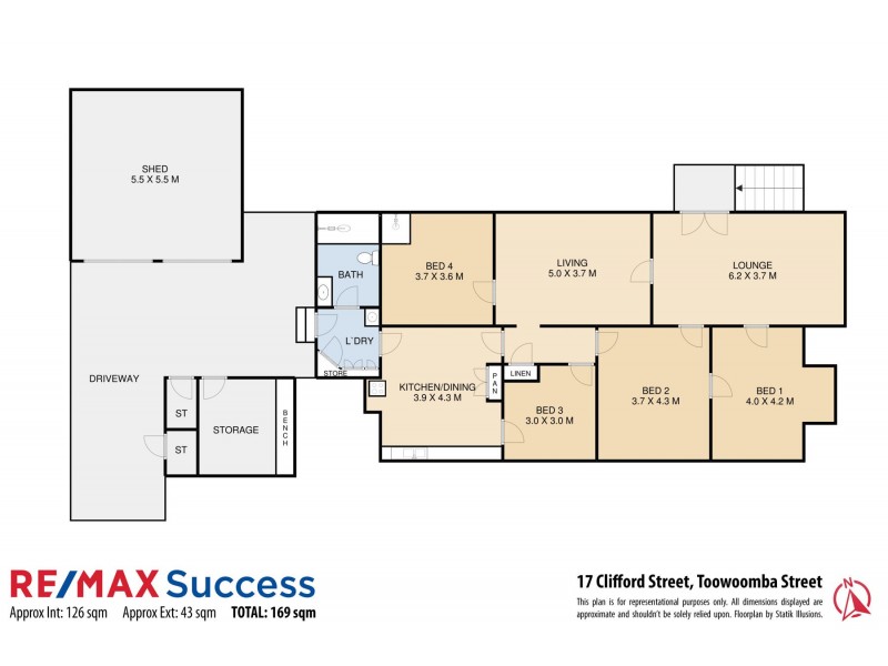 17 Clifford Street, Toowoomba City QLD 4350 Floorplan