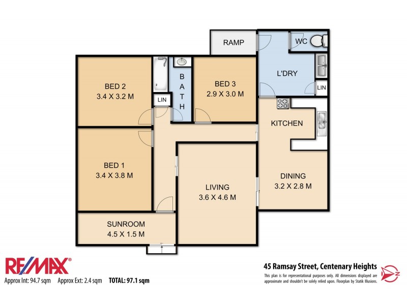 45 Ramsay Street, South Toowoomba QLD 4350 Floorplan