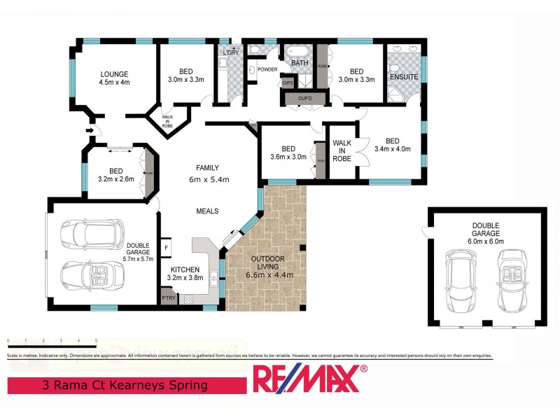 3 Rama Court, Kearneys Spring QLD 4350 Floorplan