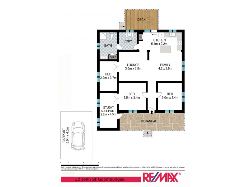 32 John Street, Goombungee QLD 4354 Floorplan