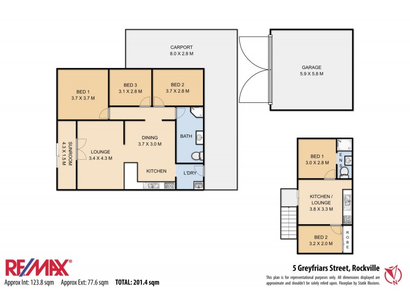 5 Greyfriars Street, Rockville QLD 4350 Floorplan