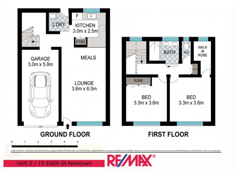 2/15 Edith Street, Newtown QLD 4350 Floorplan