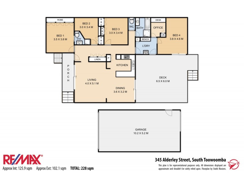 345 Alderley Street, South Toowoomba QLD 4350 Floorplan